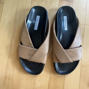 Emme Parsons Leather Slide